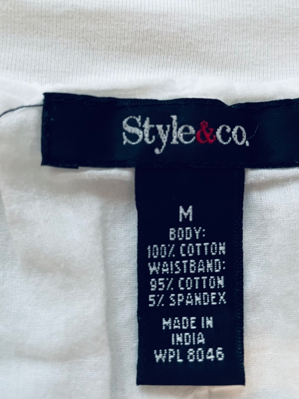 Style & Co. White Tiered Maxi Skirt - Picture 3 of 5